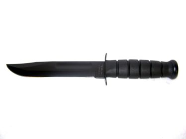 KA-BAR Full-Size Fixed 7.0 in Black Blade Kraton Handle