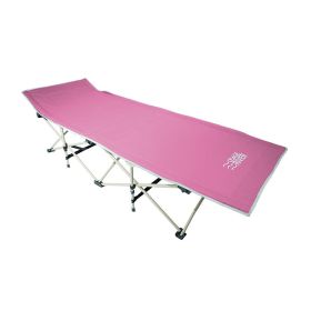 Osage River 300LBS Folding Camp Cot with Carry Bag - Pink